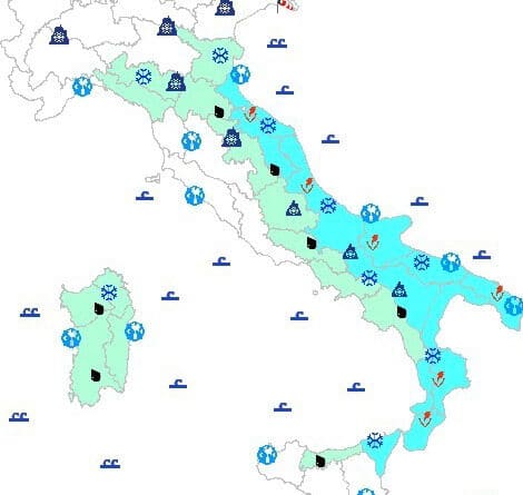 Protezione Civile Bollettino 7 Febbraio