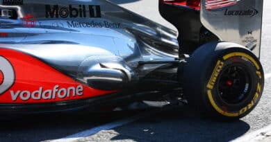 f1 mclaren mp4 27 test