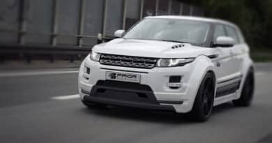 Tuning Range Rover Evoque Prior Design: Gomme da 22 e Kit Extra Large 9