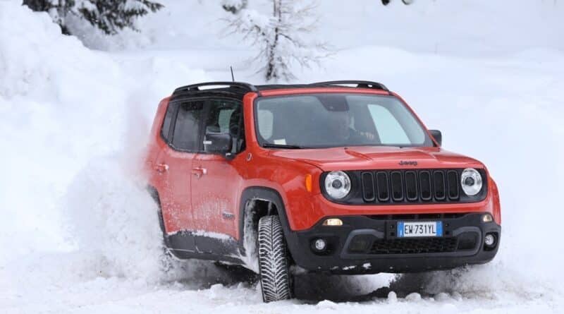 Jeep Renegade Sport TEST DRIVE NEVE e GHIACCIO 9