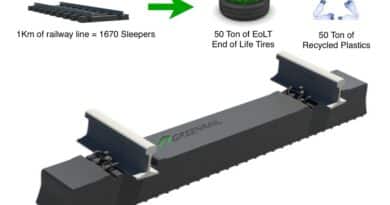 Le ferrovie diventano green con la gomma riciclata da pneumatici fuori uso 1