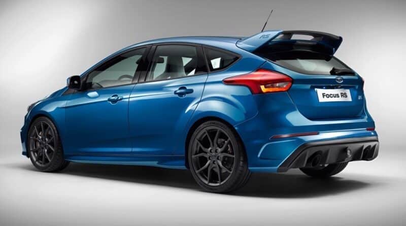 La nuova Ford Focus RS: per lei gomme MICHELIN Pilot Sport Cup 2 e Pilot Super Sport 11