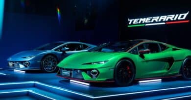 Lamborghini Temerario fa il suo debutto europeo a Londra