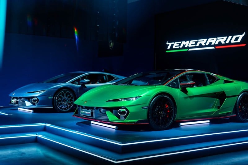 Lamborghini Temerario fa il suo debutto europeo a Londra 1